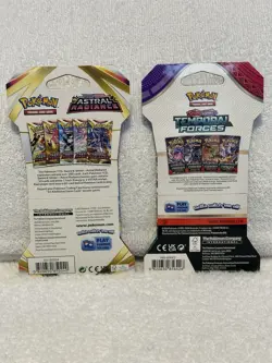 Pokemon TCG: 1 Astral Radiance & 1 Temporal Forces Sleeved Booster Packs (NEW) - Image 2