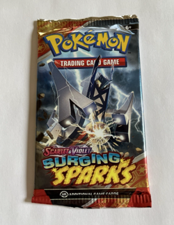Pokemon Surging Sparks Booster Pack - 10 Cards / Pack - New SEALED! - Image 5