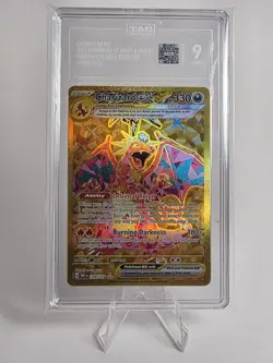 TAG 9 Charizard EX 2023 Pokemon Obsidian Flames #228/197 Hyper Rare - Image 1