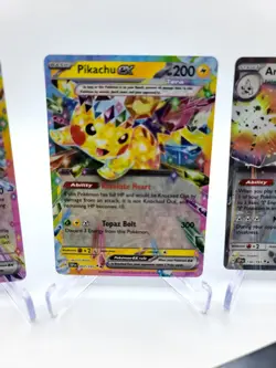 Pokemon Surging Sparks Ex Lot of 3 Pikachu EX, Sylveon EX And Archaludon EX🦖🦖 - Image 2