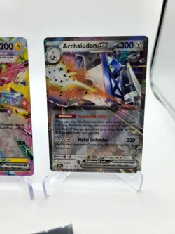 Pokemon Surging Sparks Ex Lot of 3 Pikachu EX, Sylveon EX And Archaludon EX🦖🦖 - Image 4