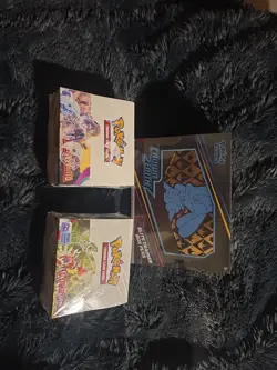 Pokemon Elite Trainer & Collection Boxes Lot - Crown Zenith, Paldea Evolved - Image 1