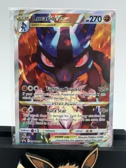 Pokemon TCG Lucario VSTAR SWSH291 Crown Zenith Promo Factory Sealed, Near Mint - Image 2
