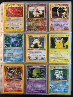 Lot of 180 ALL HOLO Vintage Pokemon Card Binder Collection - Image 4
