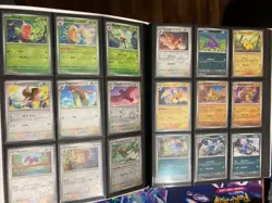 Pokemon 151 - COMPLETE & Full Reverse Set + PROMOS w Scarlet & Violet WF Binder - Image 2