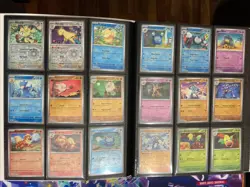 Pokemon 151 - COMPLETE & Full Reverse Set + PROMOS w Scarlet & Violet WF Binder - Image 4