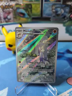 Mienshao 200/182 SV Paradox Rift Illustration Rare Pokemon NM - Image 1