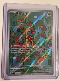 Shuckle 136/132 - Pokemon Tcg Mega Evolution Illustration Rare - Image 1