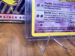 Mewtwo 10/102 Pokemon TCG 1999 Base Set Holo Unlimited MP - Image 3