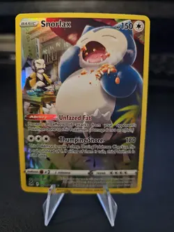 Snorlax TG10/TG30 Lost Origin Trainer Gallery Holo Ultra Rare NM Pokemon TCG - Image 1