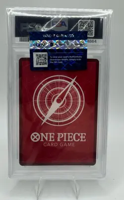 2024 ONE PIECE OP09-EMPERORS IN THE NEW WORLD ALT ART MONKEY D. LUFFY PSA 10 - Image 2