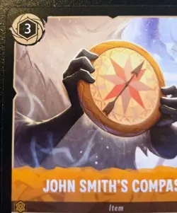 John Smith's Compass 33/204 Rare Winterspell Disney Lorcana TCG - Image 2