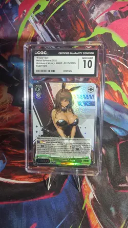 " Finale " Noir - Weiss Schwarz GRADED 2025 NIKKE SR Gem Mint 10 CGC - Image 1