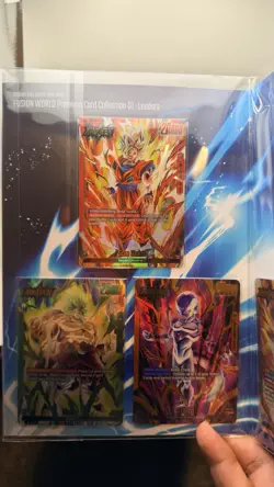 Dragon Ball Super TCG Fusion World Premium Card Collection 01 Leaders English - Image 2