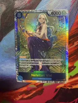 Nefeltari Vivi EB03-024 SR Extra Booster Heroines Edition One Piece Card Game - Image 1