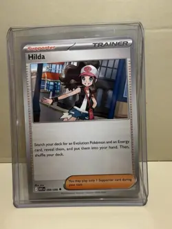 Pokemon Card TCG Hilda Trainer White Flare Uncommon 084/086 Pack Fresh - Image 1