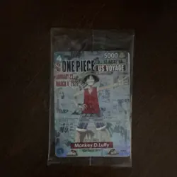 Bandai One Piece Card Game College Basketball US Voyage Pack Monkey.D.Luffy - Image 1