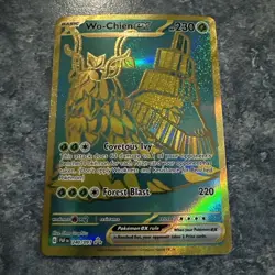 Pokemon TCG Wo-Chien EX 240/091 Paldean Fates Hyper Rare Card NM - Image 1