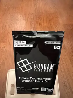 Gundam Card Game Store Tournament Winner Promo Pack 01 English New - Image 2