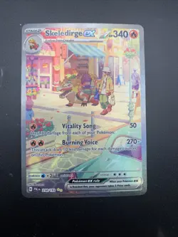 Pokemon TCG Skeledirge EX SAR 258/193 Paldea Evolved Card, Near Mint Condition - Image 4