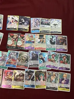One Piece Op13/prb-02 Card Lot W/ 7 SRs 2 Don 2 Leader Tons Of Holos And Non H - Image 2