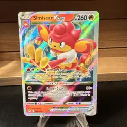 Simisear VSTAR 023/159 Crown Zenith NM Full Art Ultra Rare Pokemon Card - Image 3