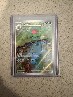 Pokemon Card Ivysaur 167/165 Scarlet & Violet 151 English Near Mint Condition - Image 1