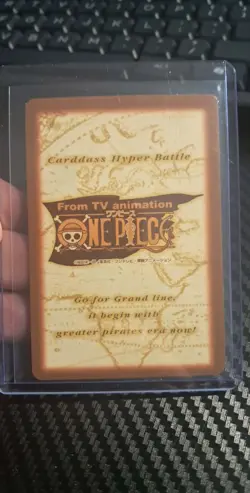 BANDAI One Piece Hyper Battle C300 SANJI GOLD STAMPED SCARCE EARLY CARD - Image 2