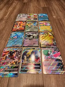 pokemon 12 jumbo card LOT - Image 1