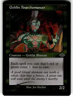 Goblin Anarchomancer (Retro Frame) (Foil Etched) Modern Horizons 2 Foil - Image 1