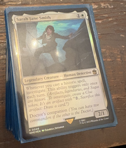 MTG Commander Precon – Blast from the Past (Doctor Who) – Complete Deck - Image 1