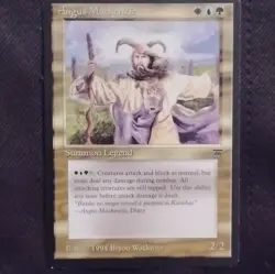 Magic: The Gathering Angus Mackenzie Legendary Creature Legends 1994 WUG - Image 1