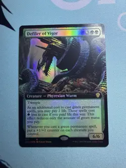 Defiler of Vigor (Extended Art) Dominaria United Foil - Image 1