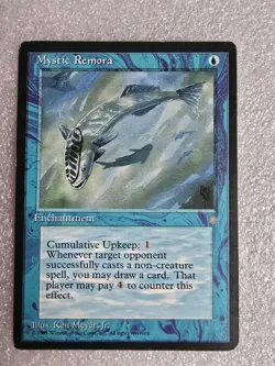 MTG Mystic Remora Ice Age #87 Common Enchantment Magic the Gathering - Image 1