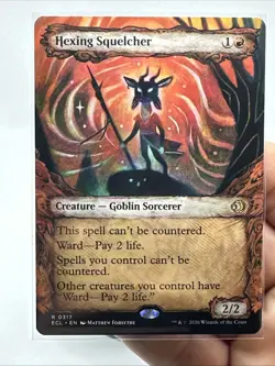 MTG Magic Lorwyn Eclipsed Hexing Squelcher Showcase Regular M/NM 0317 - Image 2