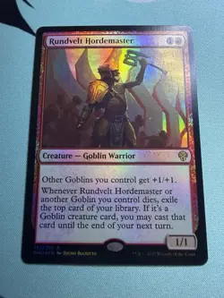 Rundvelt Hordemaster Dominaria United Foil - Image 1