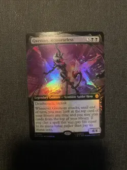 Gwenom, Remorseless (Extended Art) Marvel's Spider-Man Foil - Image 1
