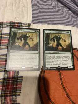2x MTG Undergrowth Champion [Battle for Zendikar] Mythic - Image 1