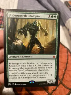 2x MTG Undergrowth Champion [Battle for Zendikar] Mythic - Image 2