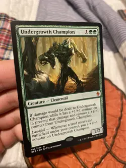 2x MTG Undergrowth Champion [Battle for Zendikar] Mythic - Image 5