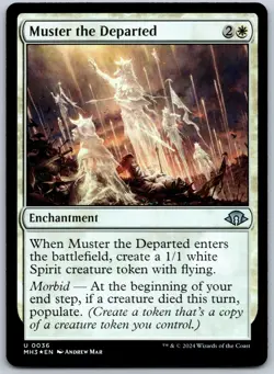 Muster the Departed Foil U Modern Horizons 3 36 NM - Image 1