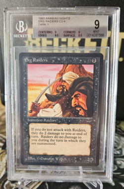 Arabian Nights - Erg Raiders - Dark - BGS 9 Mint - Q++ - Image 1