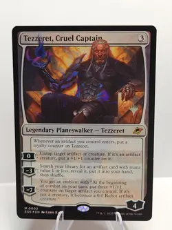 Tezzeret, Cruel Captain Promo Edge of Eternities FOIL MTG Magic The Gathering - Image 1