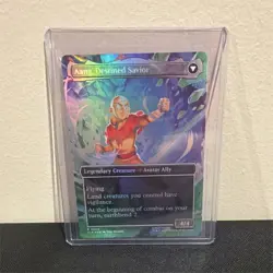 Magic: The Gathering Aang Destined Savior & Crossroads Foil Legendary Creature … - Image 1
