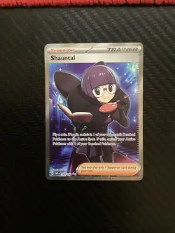 Pokemon Shauntal Ultra Rare SV04: Paradox Rift 243/182 NM - Image 1