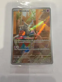 Mimikyu SVP 075 Pokemon TCG Scarlet & Violet Black Star Promo NM Sealed - Image 1