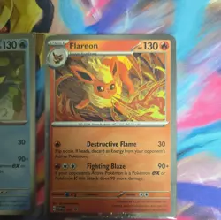 Pokemon Flareon 167, Vaporeon 168, Jolteon 169, SVP Prismatic Evolutions Promo - Image 4