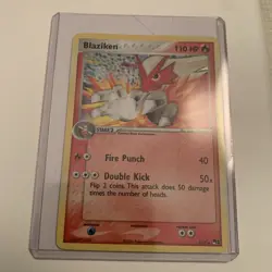 Pokemon TCG Blaziken 1/17 Promo Holo Rare Pop - NM - 2006 - Image 3