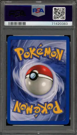 Pokemon Blaine's Charizard Gym Challenge Unlimited Holo #2 FIGHTING SYMBOL PSA 8 - Image 2