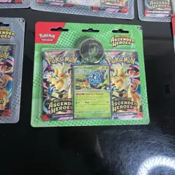 6x Pokemon TCG ME2.5 Ascended Heroes 2-Pack Blister Bundle Larry Erika Sealed - Image 2